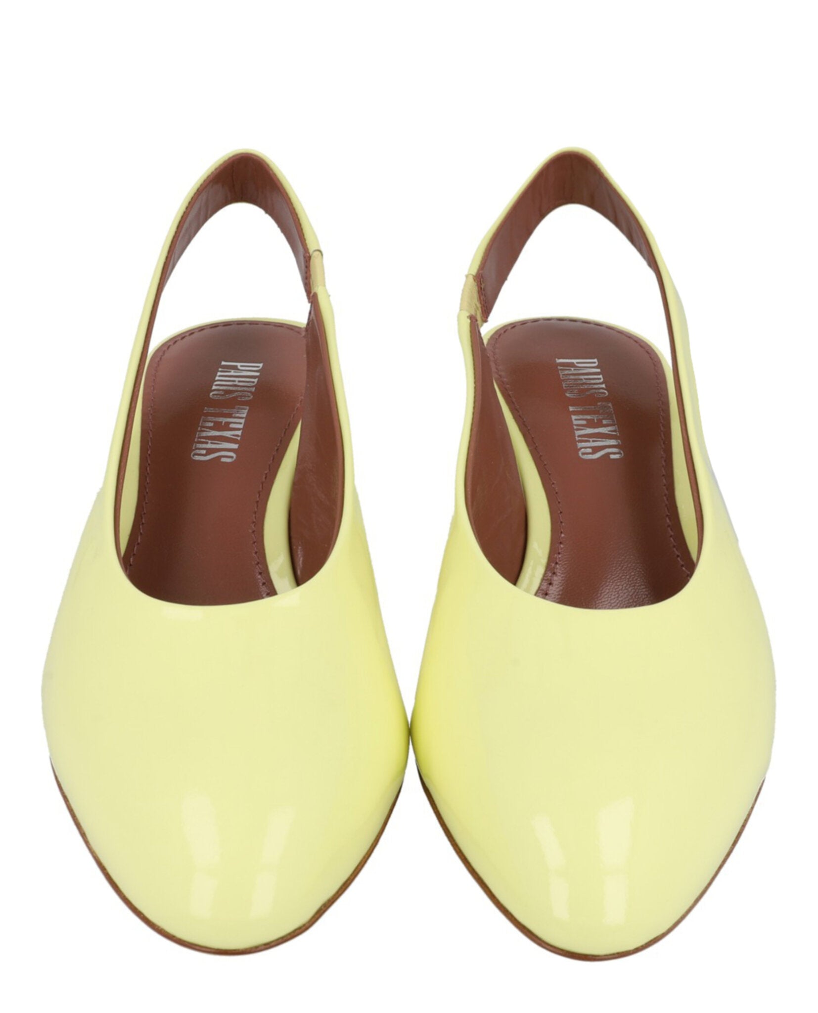 Paris Texas Womens Lavinia Patent Slingback Pumps