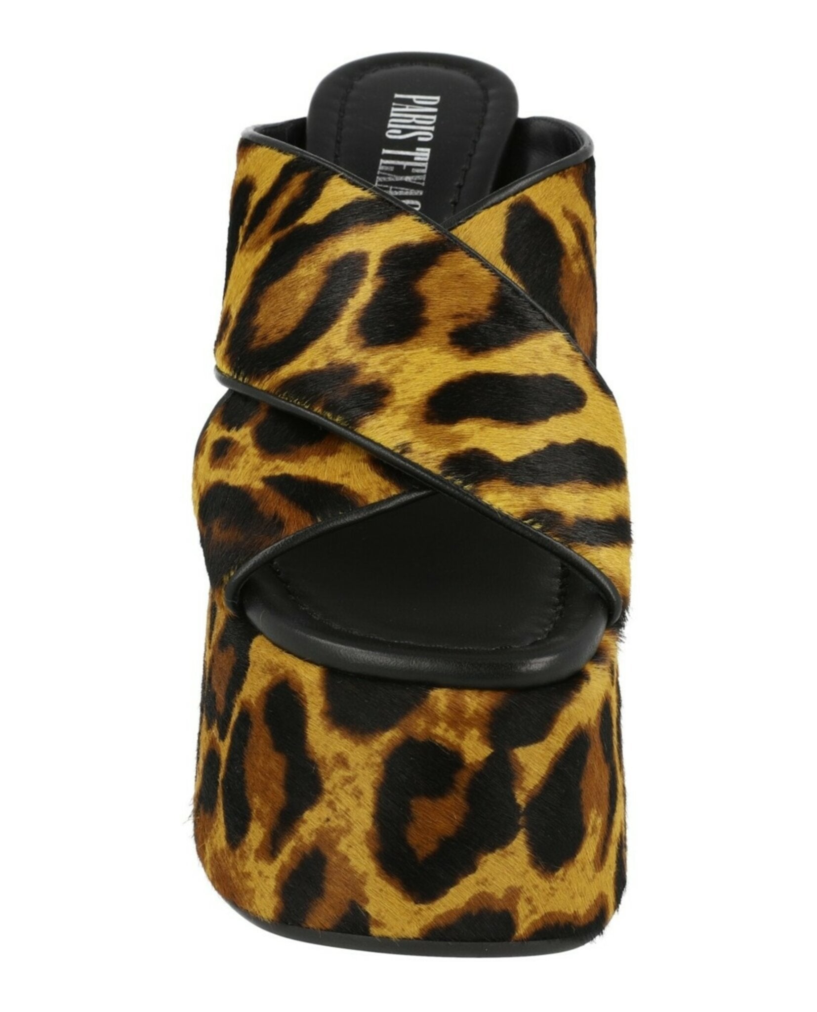 Paris Texas Womens Leopard Print Mara Mules