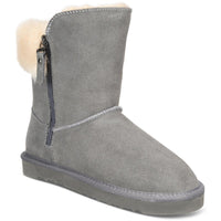 Maevee Womens Faux Fur Lined Ankle Winter & Snow Boots