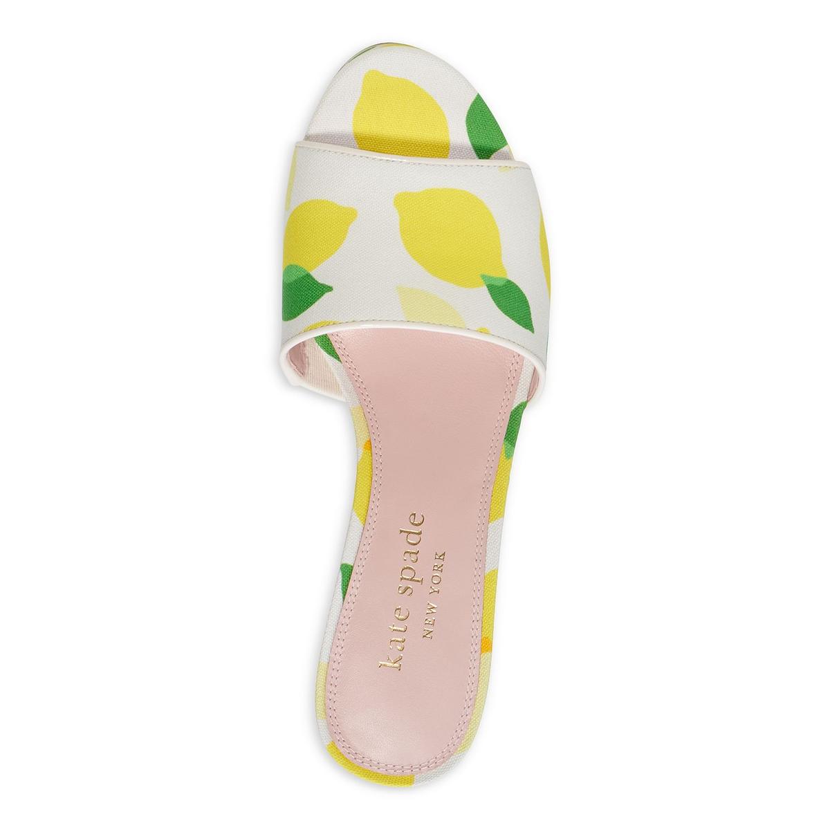 Ibiza Womens Printed Canvas Platform Sandals