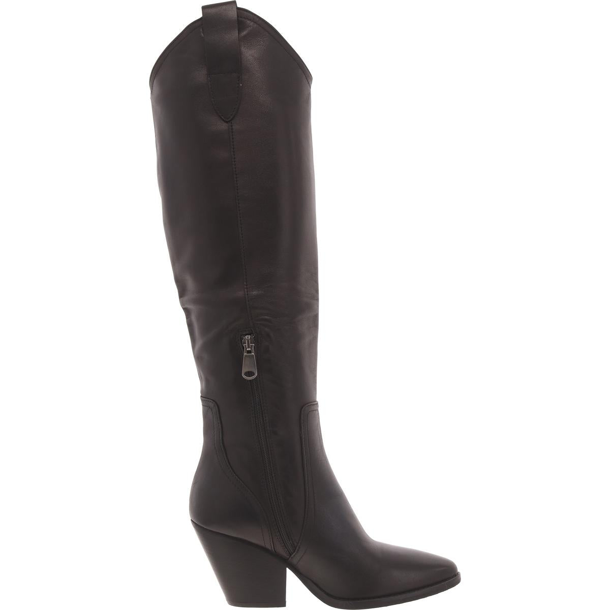 Vittoria Womens Leather Tall Knee-High Boots