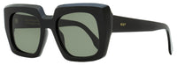 Retrosuperfuture Oversize Sunglasses Piscina BKK Black 54mm Black