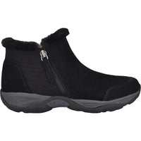 Elinot Womens Suede Slip On Ankle Boots