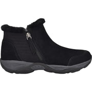 Elinot Womens Suede Slip On Ankle Boots