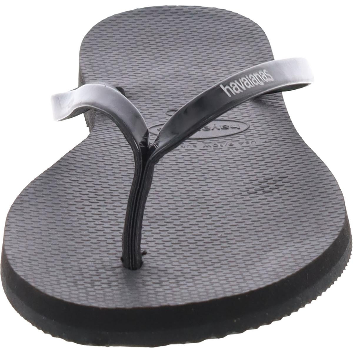 Womens Solid Flip-Flops