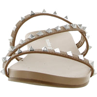 Candy Womens Studded Slide Sandals
