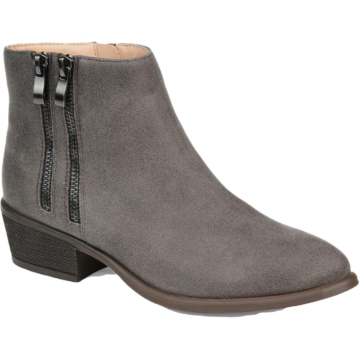 Jayda Womens Faux Leather Manmade Booties