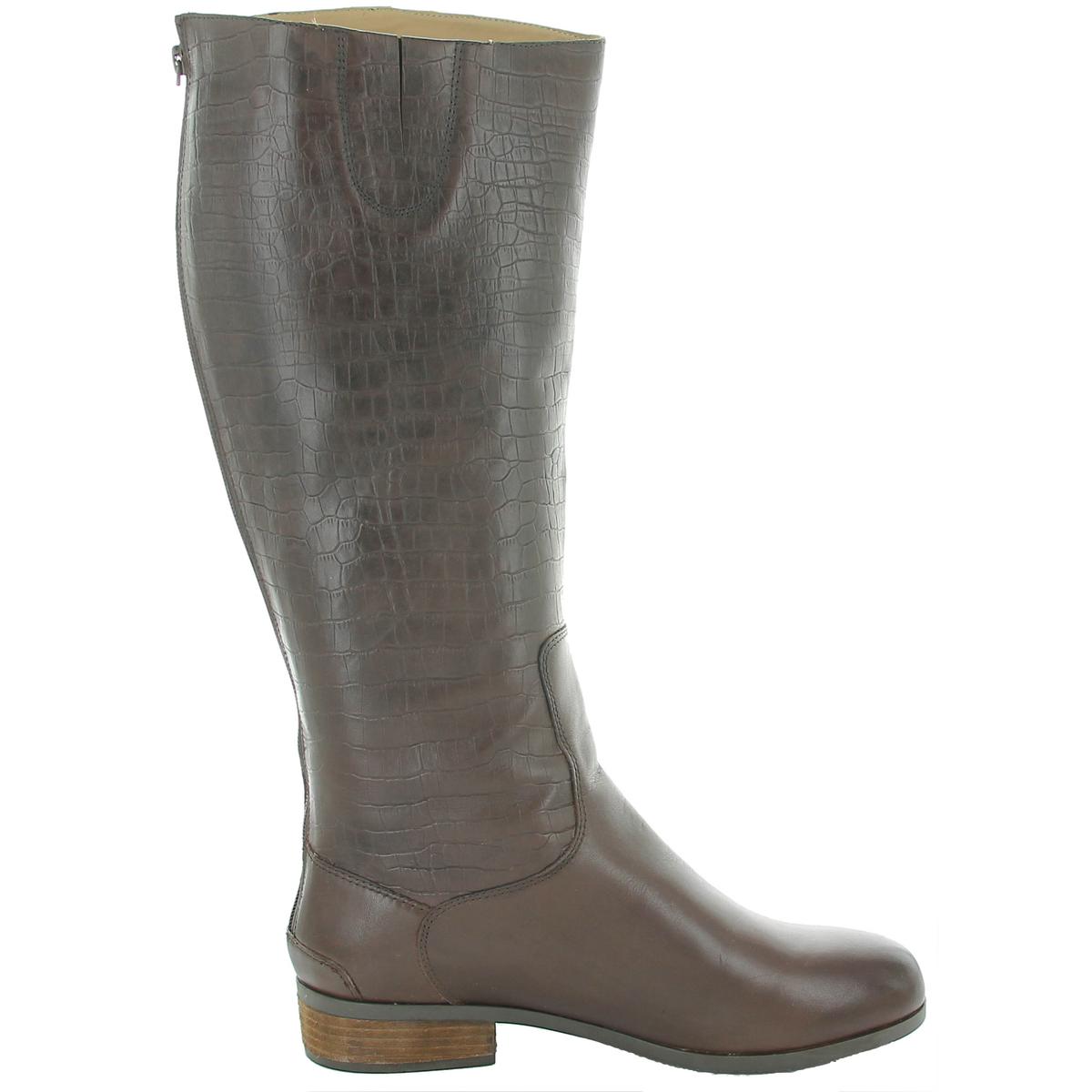 Array Womens Derby Leather Knee-High Riding Boots