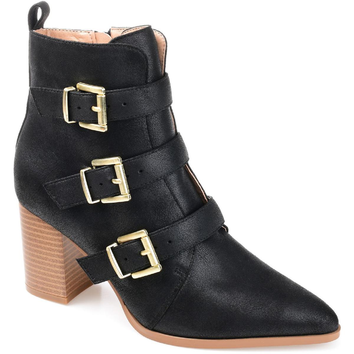 Winsley Womens Buckle Buckles Booties