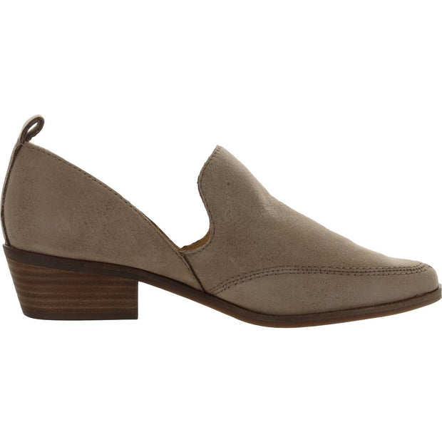 Mahzan Womens Comfort Insole Slip On Loafer Heels