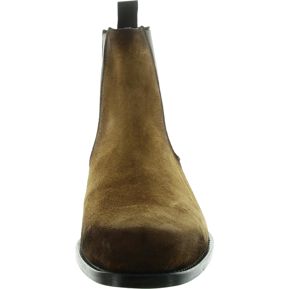 Mens Stretch Leather Chelsea Boots