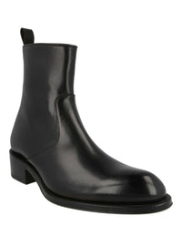 Brioni Mens Vitello Roma Leather Boots