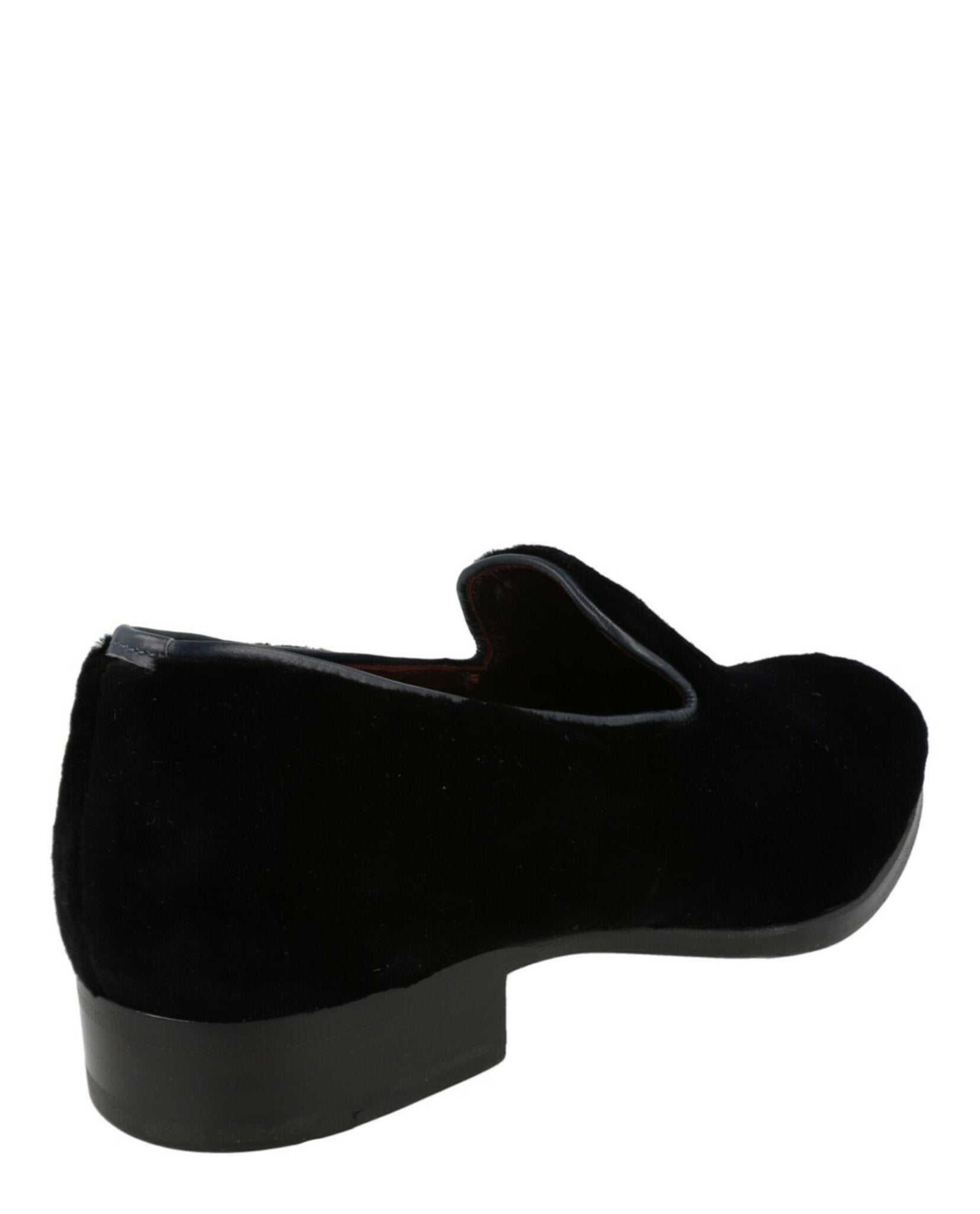 Brioni Mens Velvet Lounge Loafers
