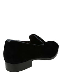Brioni Mens Velvet Lounge Loafers