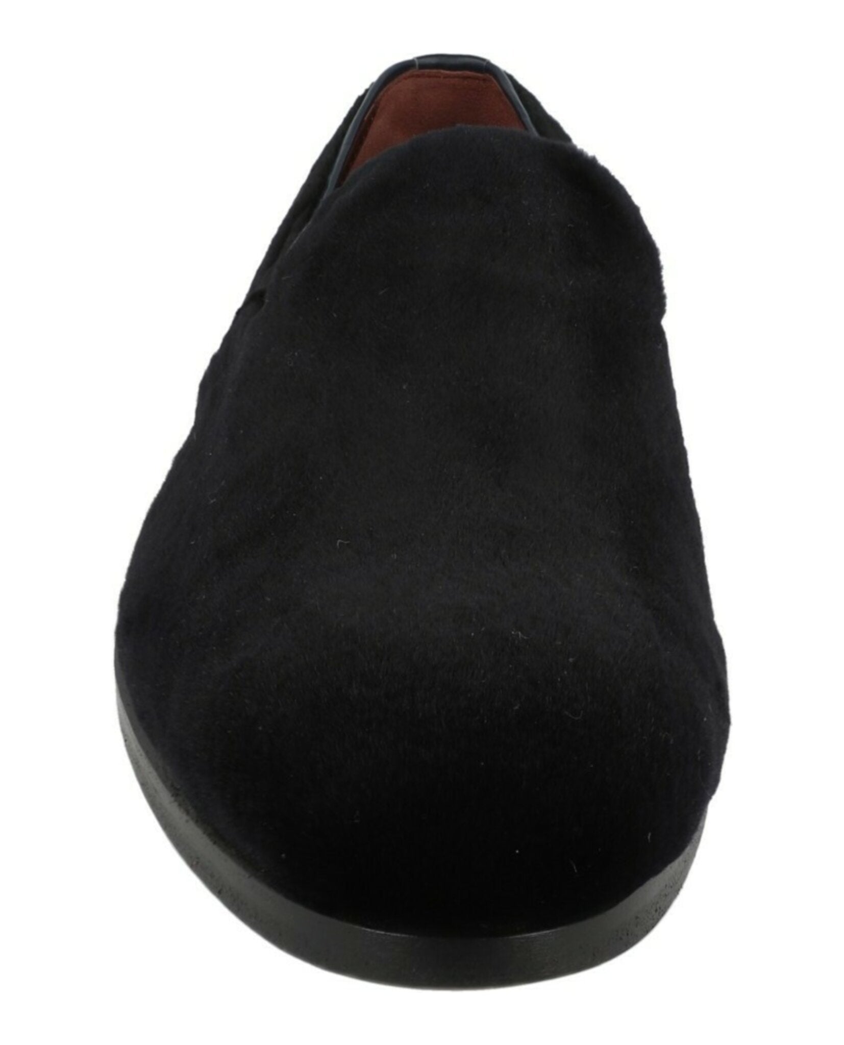 Brioni Mens Velvet Lounge Loafers