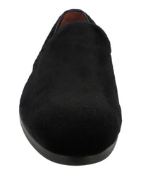 Brioni Mens Velvet Lounge Loafers
