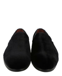 Brioni Mens Velvet Lounge Loafers