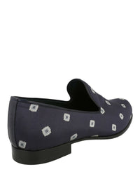 Brioni Mens Geo Print Evening Loafers