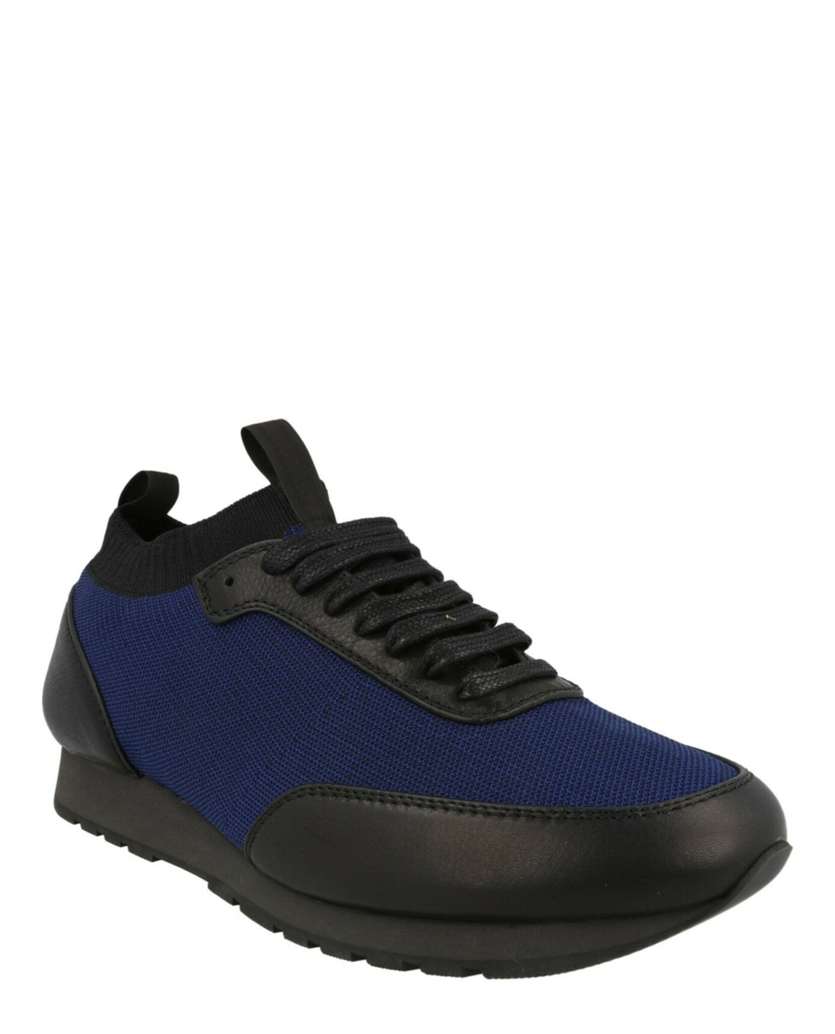 Brioni Mens Mesh Sock-Collar Runner Sneakers
