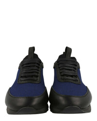 Brioni Mens Mesh Sock-Collar Runner Sneakers