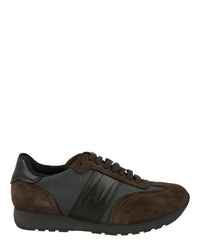 Brioni Mens Woven Runner Sneakers
