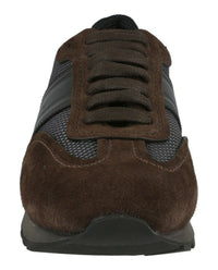 Brioni Mens Woven Runner Sneakers