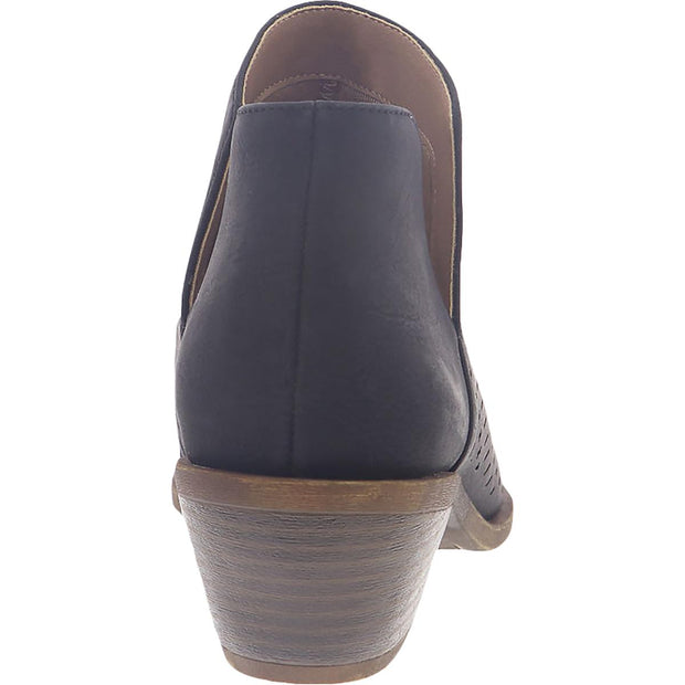 Payton Womens Faux Leather Ankle Chelsea Boots