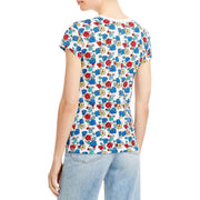 Liberty Womens Pima Cotton Floral T-Shirt