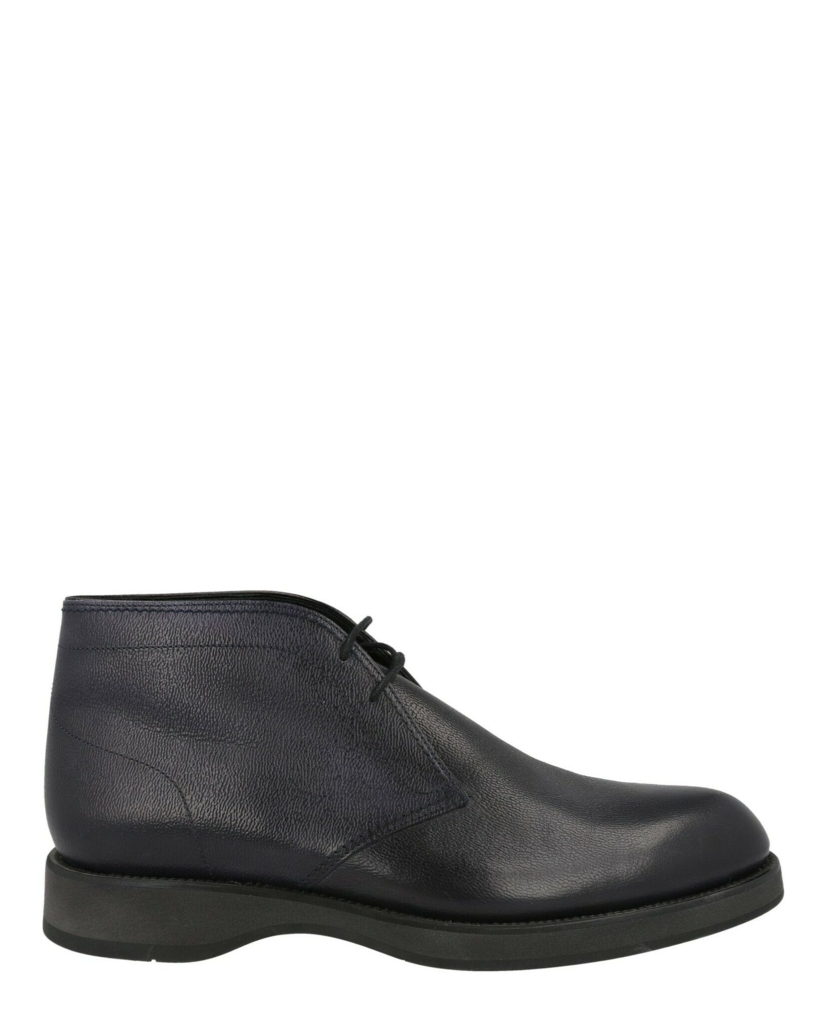 Brioni Mens Desert Leather Ankle Boots