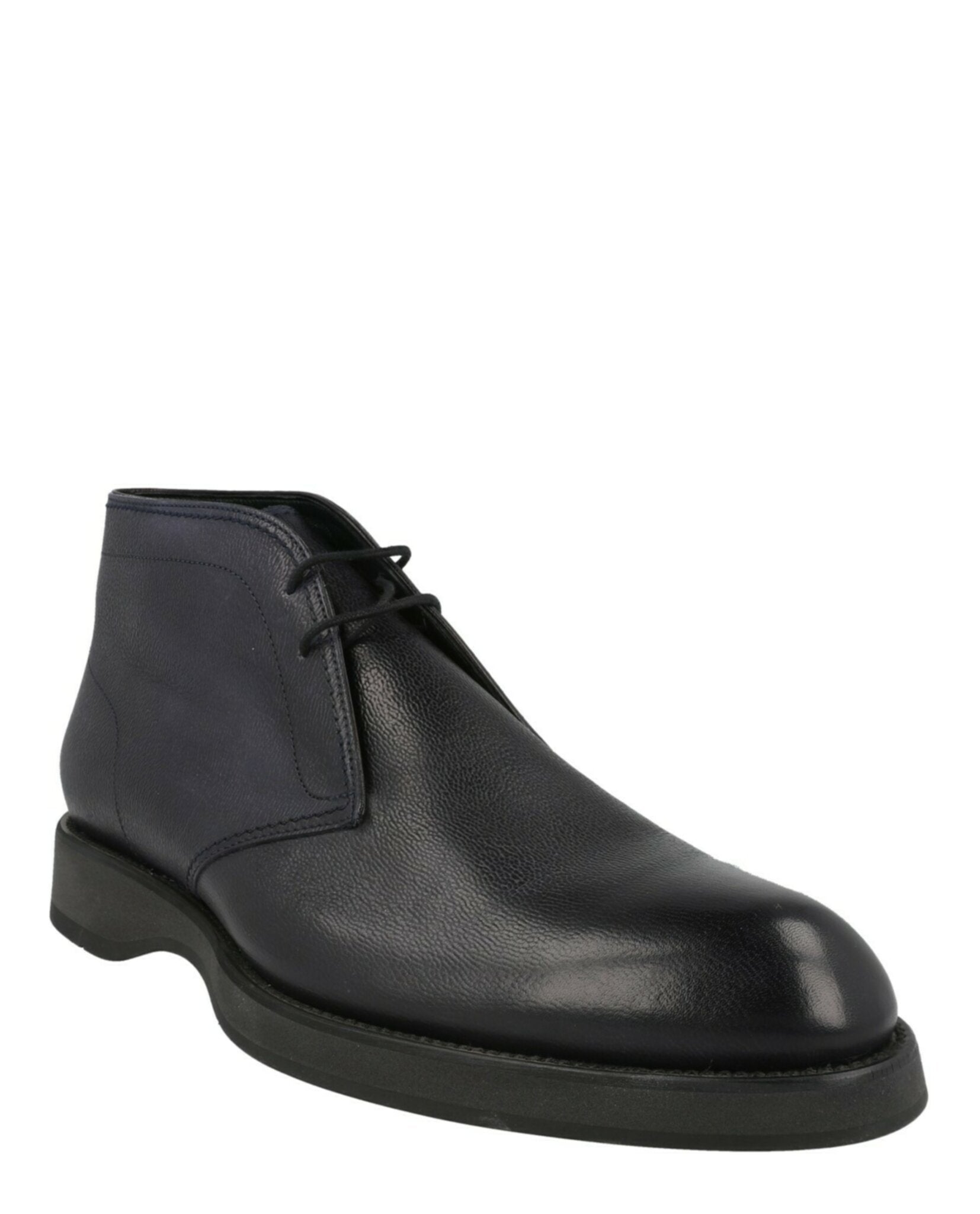 Brioni Mens Desert Leather Ankle Boots