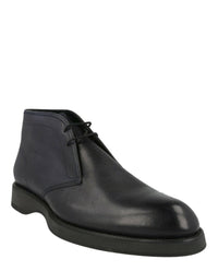Brioni Mens Desert Leather Ankle Boots