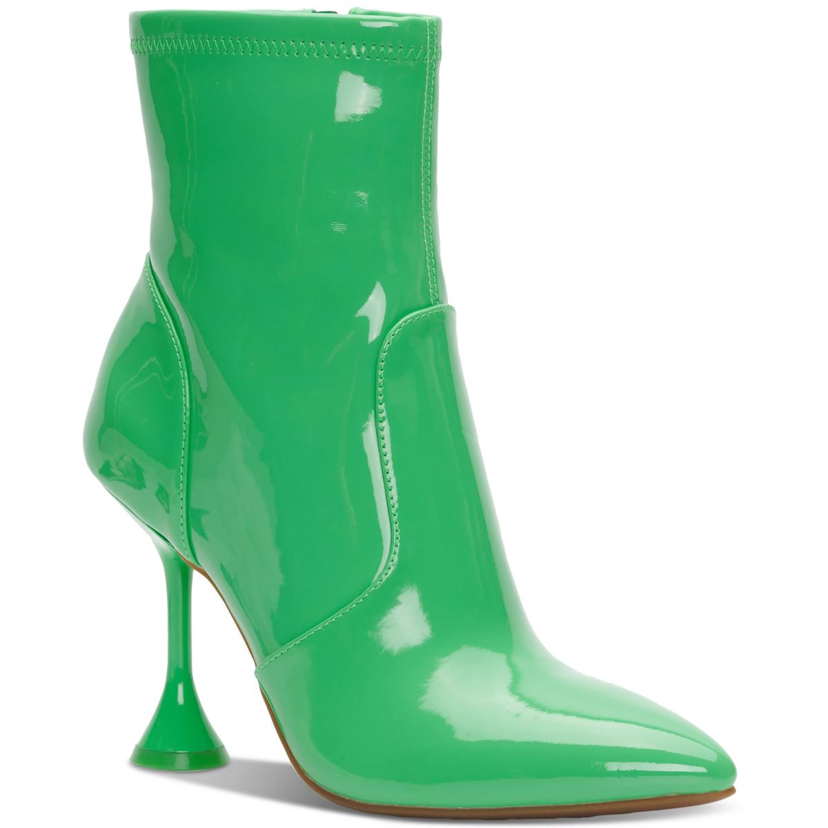 Ibrina Womens Cushioned Footbed Pointed Toe Ankle Boots