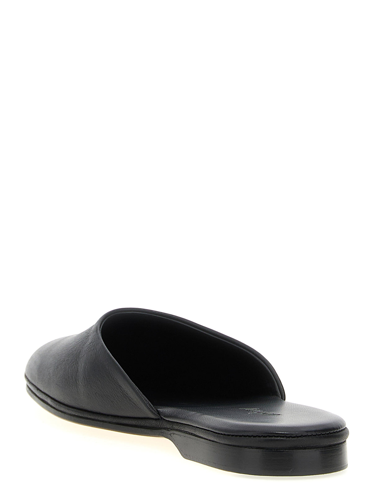 Brioni Women Leather Sabots