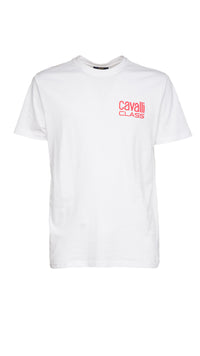 Cavalli Class Signature Logo Fashion T-Shirt-