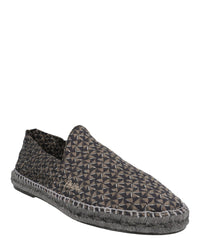 Brioni Mens Slip-On Patterned Espadrilles