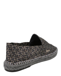 Brioni Mens Slip-On Patterned Espadrilles