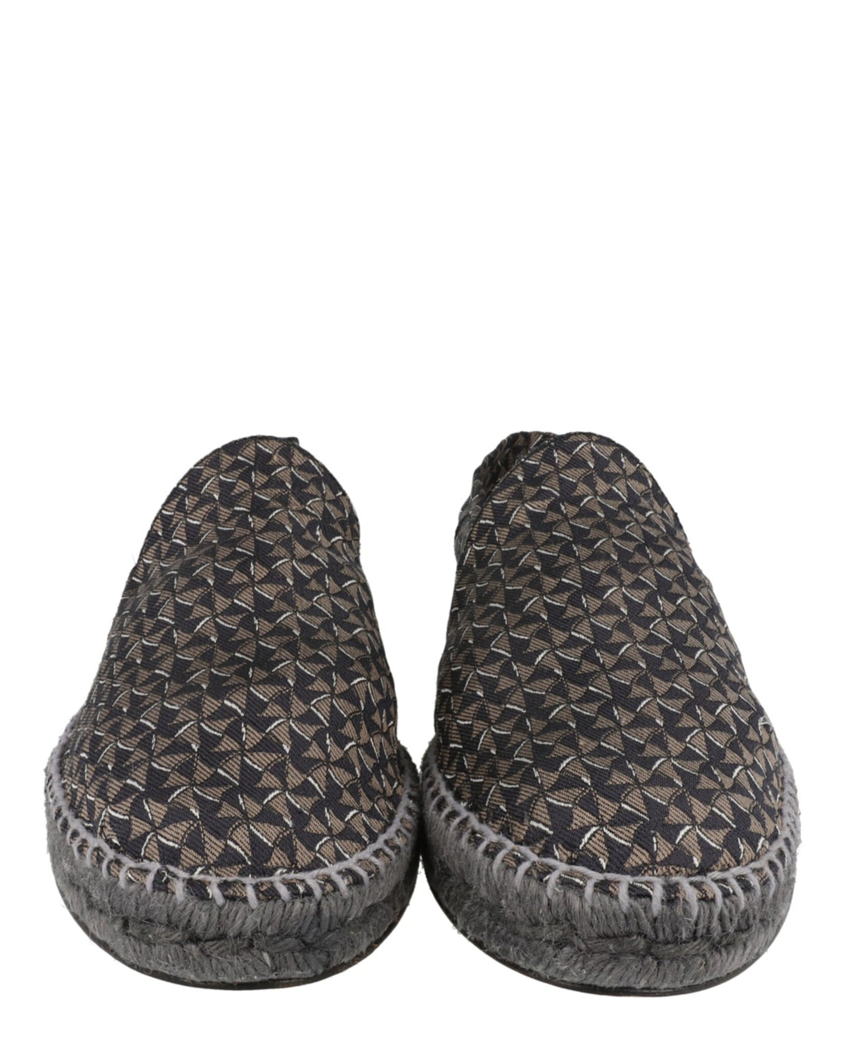 Brioni Mens Slip-On Patterned Espadrilles