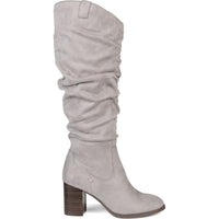 Aneil Womens Faux Suede Knee-High Boots