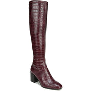 Tribute Womens Wide Calf Faux Leather Mid-Calf Boots