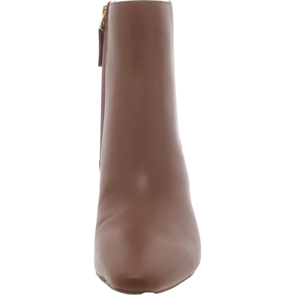 Willa Womens Leather Ankle Boots