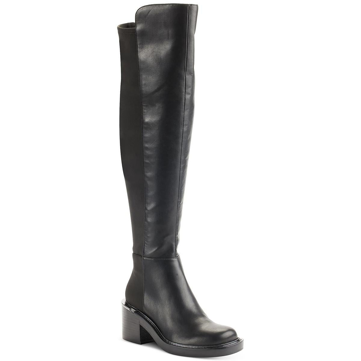 DINA OTK BOOT Womens Faux Leather Pull On Over-The-Knee Boots