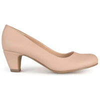 Luu Womens Cushioned Footbed Closed Toe Dress Heels