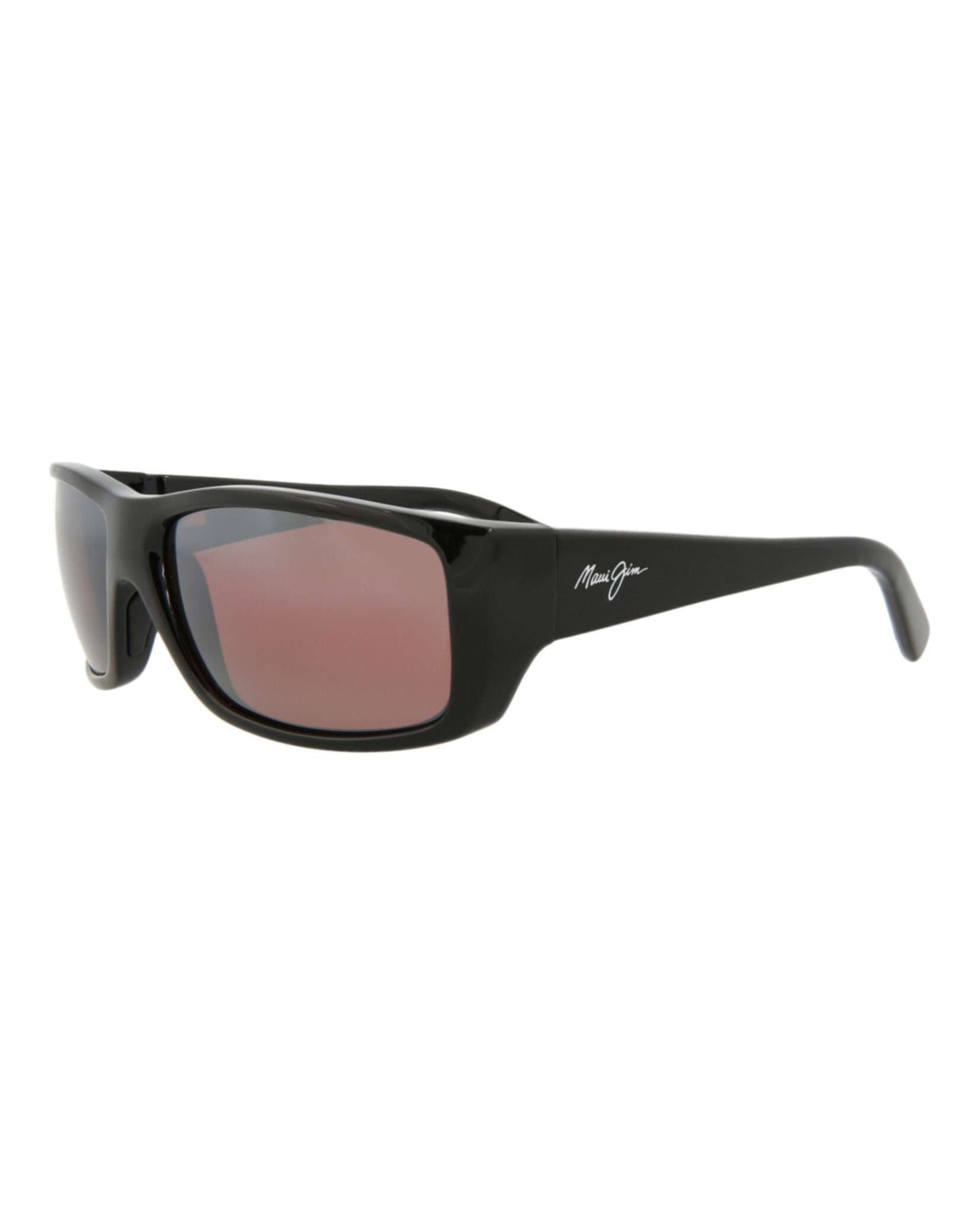 Maui Jim Unisex Shield/Wrap Black Black Rose Fashion Designer Eyewear