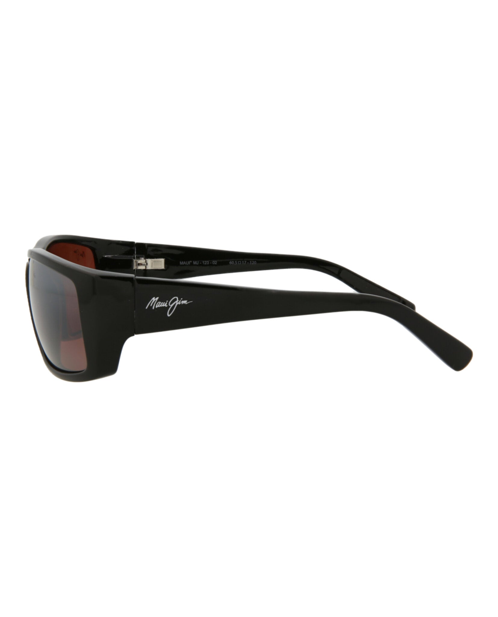 Maui Jim Unisex Shield/Wrap Black Black Rose Fashion Designer Eyewear