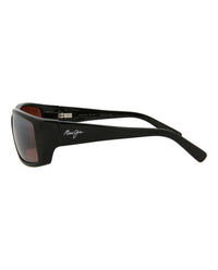 Maui Jim Unisex Shield/Wrap Black Black Rose Fashion Designer Eyewear