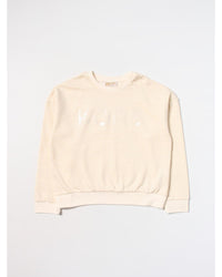 Michael Kors MK Logo Knit Pullover Sweater Kids Beige
