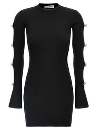 Mach & Mach Women 'Cut-Out Crystal Bow' Dress