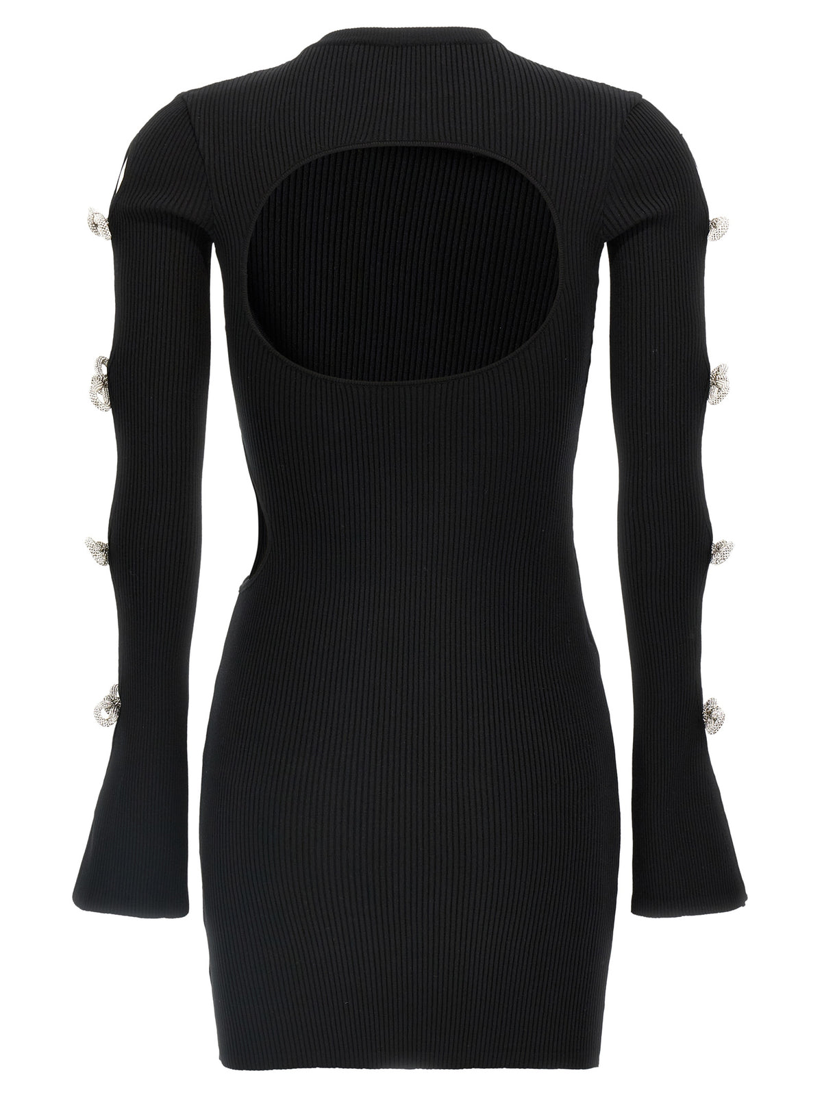 Mach & Mach Women 'Cut-Out Crystal Bow' Dress