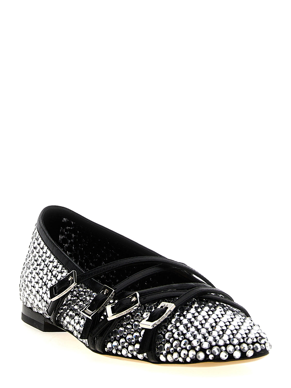 Mach & Mach Women 'Crystal Net' Ballet Flats