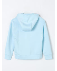 Michael Kors Girls Hoodie MK Logo Sweatshirt Kids Sky Sweaters